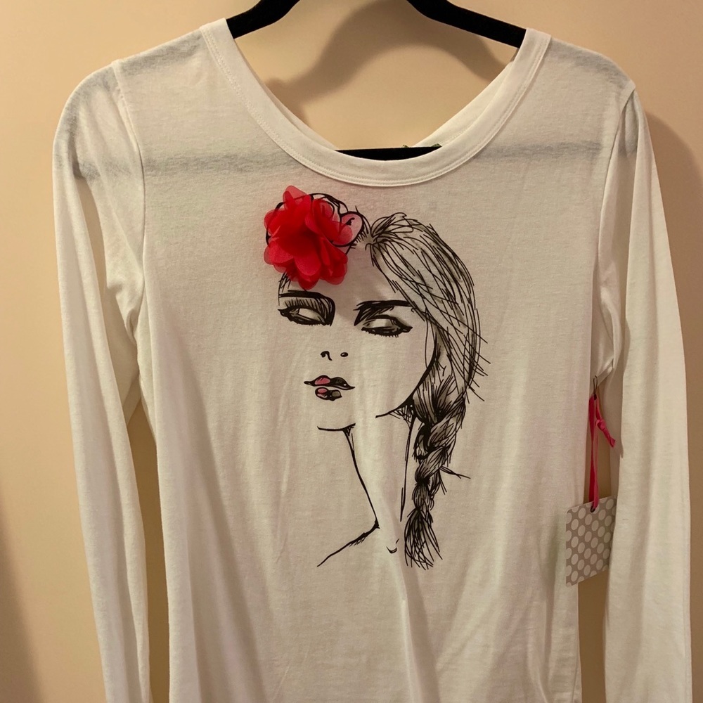 NWT Downtown East Basics long sleeve tee. Size XL